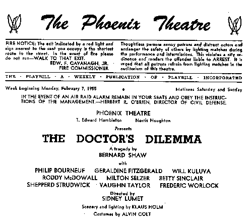 A Tribute to Roddy McDowall - Doctor's Dilemma (dilemma01.gif)