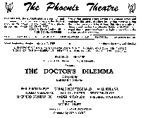cast credits for The Doctor's Dilemma