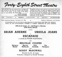Cast of Escapade