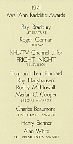 A Tribute to Roddy McDowall - Mrs. Anne Radcliffe Award (draculaSocAwd2.jpg)